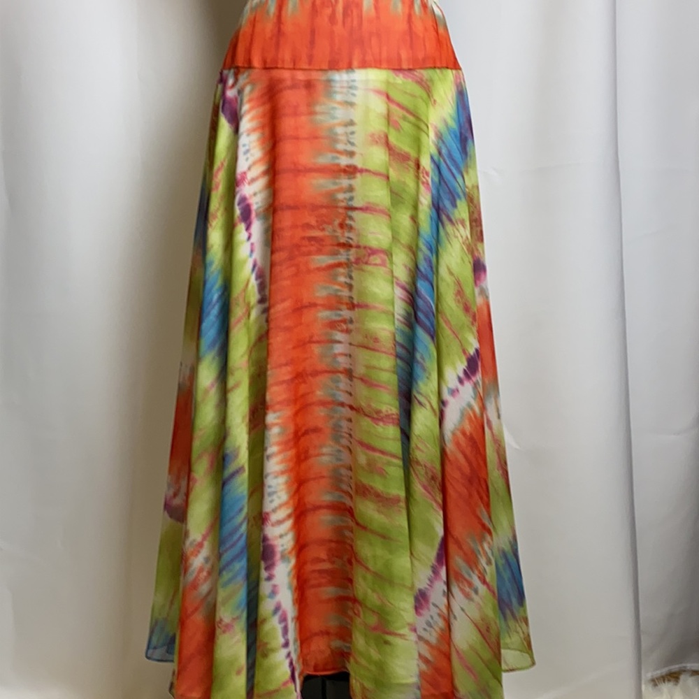 Eye Tie-dyed skirt